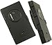 Black Rubberized Hard CASE Cover Belt Clip Holster Stand for Nokia Lumia 1020