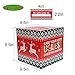 Omgouue Ugly Sweater Contest Ballot Box and Voting Cards Set for Christmas New Year Party