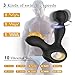 Male Prostate Massager Vibrating Anal Sex Toys with 3 Speeds Rotating +10 Speeds Vibrating- Heating Wireless Remote Anal Butt Plug for Men Women and Couples