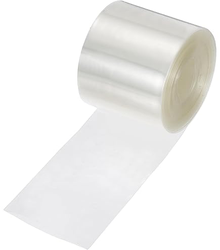 PVC Heat Shrink Tubes 160mm Flat Width Wrap For Dual Layer 18650 2 Meter Green