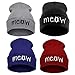 Aven Heated Socks, Long Socks for Women Men Battery Operated Heater, Winter Warm Knitted White Cat Beret Cap