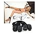 Under Bed Straps, Bed Bondageromance Straps with Adjustable Soft and Comfortable Wrist and Ankle Handcuffs Fits Almost Any Size Mattress
