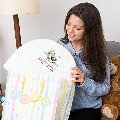 LilSlumber Baby and Crib Reflux Wedge Pillow Infant Sleep Positioner for GERD and