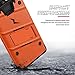 ZIZO Bolt Series for Galaxy Note 9 Case with Holster, Lanyard, Military Grade Drop Tested and Tempered Glass Screen Protector for Samsung Galaxy Note 9 Cover - Orange/Black