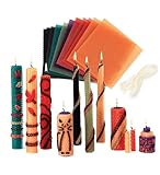 Autumn Beeswax Candle Rolling Kit