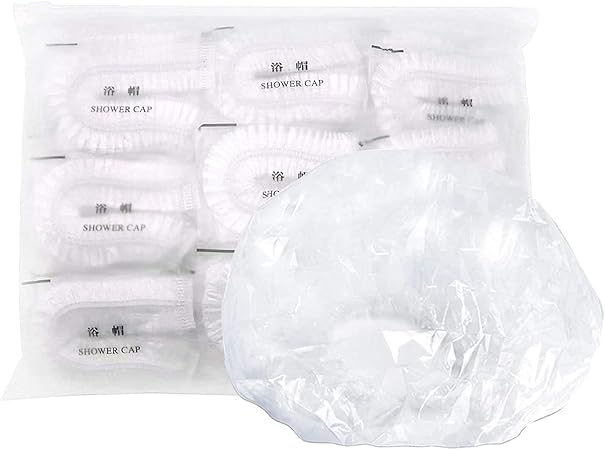 Amazon シャワーキャップ 個別包装 100入り 使い捨て ヘアキャップ 使い捨てキャップ お風呂帽子 化粧帽 ヘアカラー 毛染め用 フリーサイズ 男女兼用 調理 サロン お風呂 作業用 Nn Oranie シャワーキャップ 通販