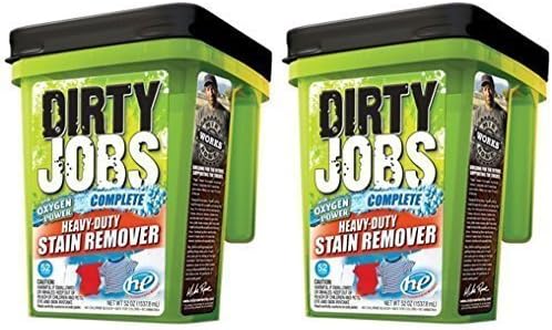 Case of 2 Dirty Jobs Complete with Oxygen Power 62oz. Heavy Duty Stain Remover Laundry Booster by Dirty Jobs
