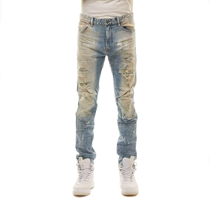 smoke rise camo jeans