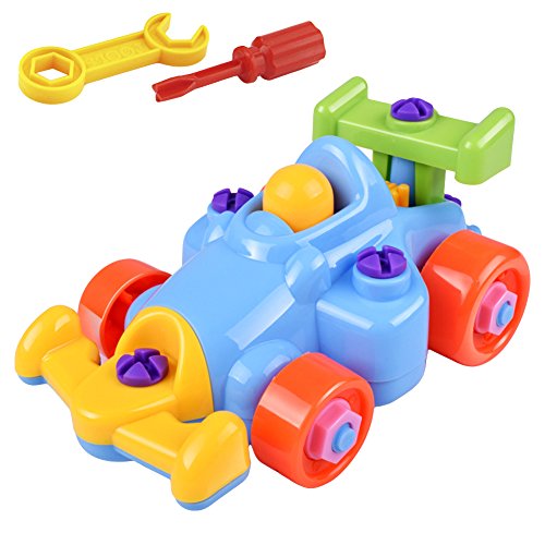 millet16zjh Disassembly Assembly Airplane Train Kart Kids Early Learning Educational Toys - Kart# - Thumbnail 5