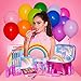 Lime Crime 10th Birthday Unicorn Lipstick, Birthday Suit - Long-Lasting Pinky Nude Creamy Matte Lippie - 0.12oz
