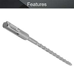 Utoolmart Masonry Drill Bit 6mm x 200mm Carbide