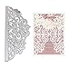 Letongous Lace Flower Metal Cutting Dies Stencil DIY Scrapbooking Album Stamp Paper Card Embossing Crafts Decor