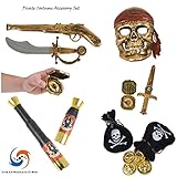 Pirate Costume Halloween Accessory Kit by M & M Products Online