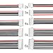 HRB 2-6S Balance Charger Silicon Cable Wire JST XH Connector Adapter Plug (10pcs 2s-6s(Each 2pcs))