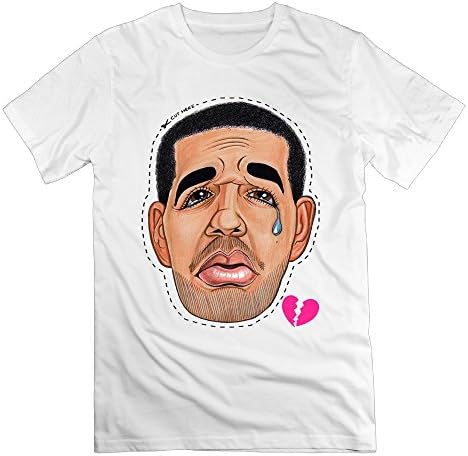 Screw Neck Tshirt Drake Cartoon O Neck Short Sleeve