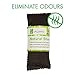 Sagano Activated Charcoal Shoe Deodorizer Inserts 2X Extra Large Size - Eliminates Moisture and Odor in Purses and Bags (Medium)