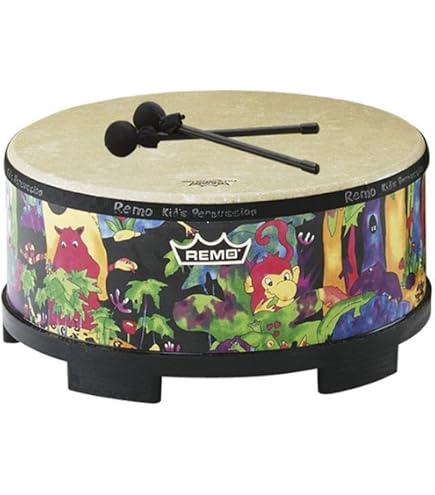 Amazon.com: Remo KD-5080-01 Kids Percussion Floor Tom Drum