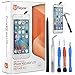 iPhone 6s Plus Screen Replacement White LCD Premium Complete Repair Kit with Tools -Easy Manuals Videos and Instructions with Glass Screen Protector,3D Touch 6s Display Assembly