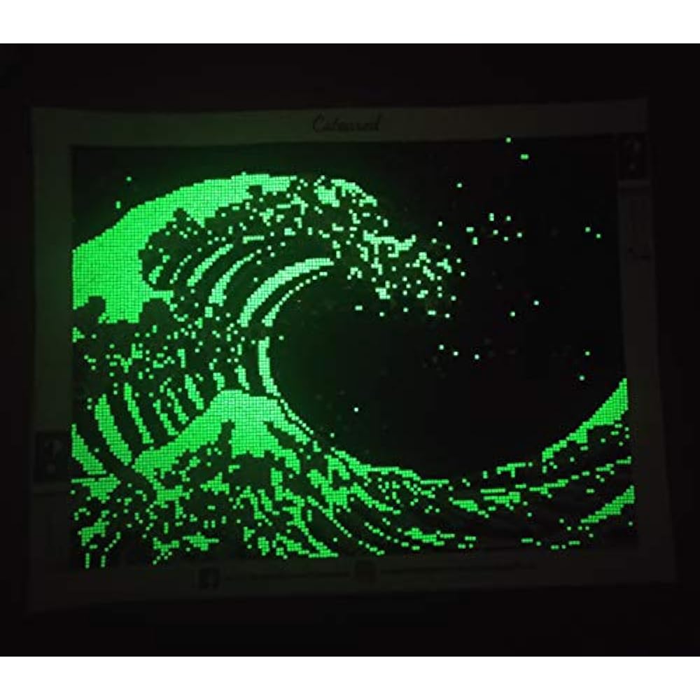 5,000pcs Glow In The Dark Diamond Painting Replacement Beads, Resin