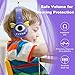 Wired Kids Headphones, VCOM Alien Monster Stereo Headsets Adjustable Music Earphones with 3.5mm Audio Jack & Volume Limited Hearing Protection, Birthday Present for Little Boys Girls Children(Purple)