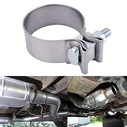 ESPEEDER 4"Stainless Steel Butt Joint Narrow Band Exhaust Seal Clamp with 1 Block - Thumbnail 5