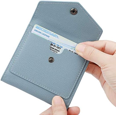 Dante Women's RFID Blocking Small Compact Bifold Leather Pocket Wallet Ladies Mini Purse