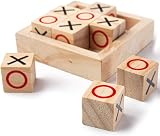 Bigjigs Toys Mini Noughts and Crosses Travel Tic Tac Toe Game view 8