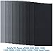 Anezus 90Pieces Sandpaper Assortment 400 to 3000 5000 7000 Grit Wet Dry Fine Sand Paper Assortment for Automotive Sanding Car Painting Wood Furniture Finishing