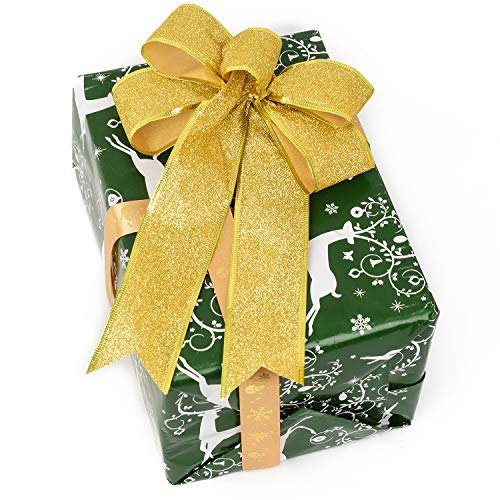 4 Lvydec+Pack+Glitter+Christmas+Decoration