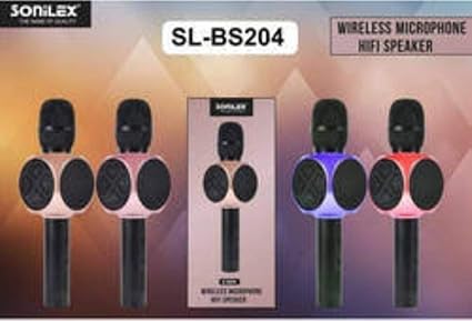 sonilex bluetooth mic with speaker