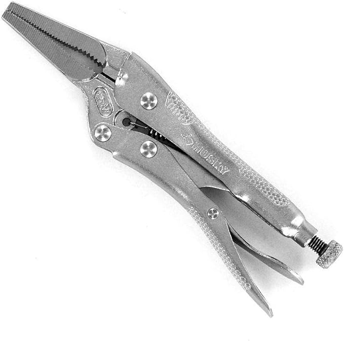 Husky 6.5 in. Long Nose Locking Pliers Home Improvement