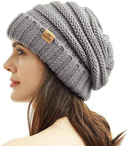 COPY - New Knit Beanie for Women Winter Hats Oversized Slouchy Chunky Beanie - … Oversized Beanie, Slouchy Women main image 4