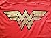 Bioworld Wonder Woman Juniors Foil Logo Tee Shirt XL Red