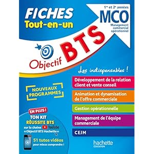 Objectif BTS MCO – Fiches Tout-en-un