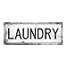 LAUNDRY Metal Street Sign, Vintage, Retro