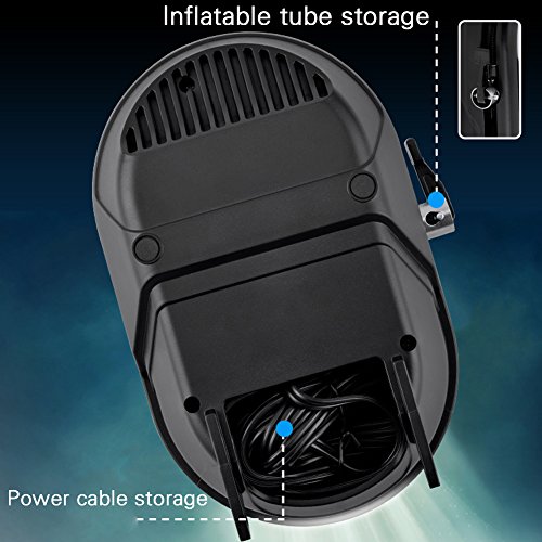 Portable Tire Inflator, BOKIN Digital Auto Air Compressor Pump for Car-12V 150 PSI Tire Pump for Vehicle, Truck, Motorbike, Bike, RV and Most Balls