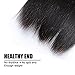 XBLHAIR 100% Brazilian Remy Virgin Human Hair Weave 8A Grade Straight Hair Extensions 3 Bundles Deals Natural Color (22 24 26) 95-100g/pc