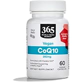 365 by Whole Foods Market, CoQ10 200mg, Vegan, 60 Count