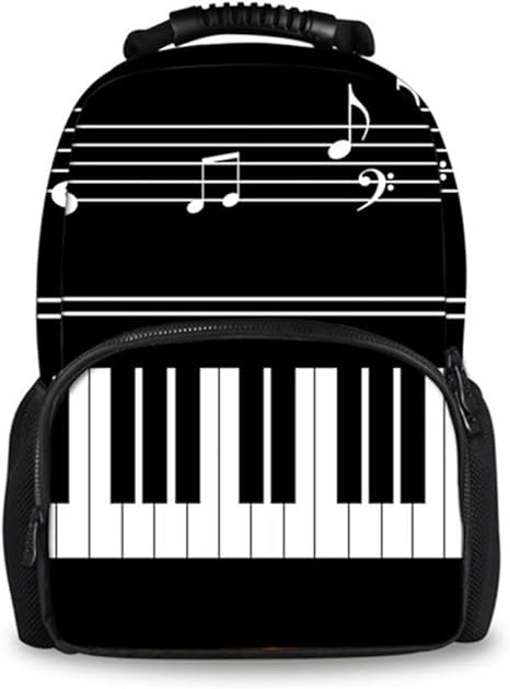 Fhdc Sac A Dos 3d Piano Clavier Imprimer Des Sacs D Ecole Des Jeunes Filles Toile Livre Sac De Grande Capacite Ecole D Epaule Sac A Dos H73a Amazon Fr Bagages