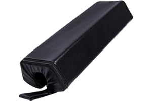 POWER GUIDANCE Square Hip Thrust Pad Barbell Squat Pad Protective Pad for Barbell Bench Press, Barbell Hip Thrusts, Weight Lifting, Squats, Lunges - Fit Standard and Olympic Bars