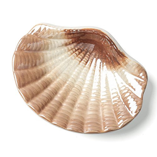 Minigift 4 Piece Sea Snail Ceramic Bathroom Accessory Set Soap Dish Soap Dispenser Tootbrush Holder Tumbler Cup Coffee