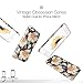 iPhone 6 case Floral, Akna Vintage Obsession Series High Impact Slim Hard Case with Soft Fabric Interior for iPhone 6 [Retail Packing]*[Vintage Hibiscus Floral](U.S)