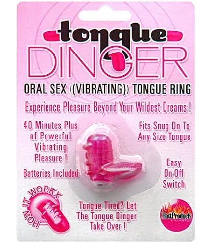 Amazon.com: Doc Johnson Goodhead Vibrating Tongue Ring : Health & Household