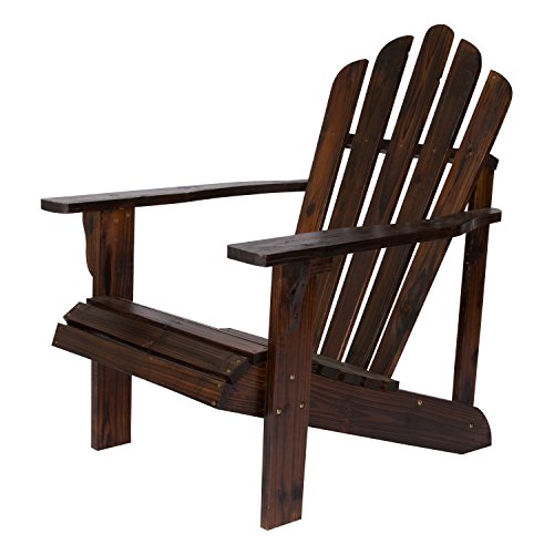 Shine Company Inc. 4611BB Westport Adirondack Chair, Burnt
