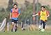SENDA Amador Training Soccer Ball, Fair Trade Certified, Orange/Black, Size 3 (Ages 7 & Under)