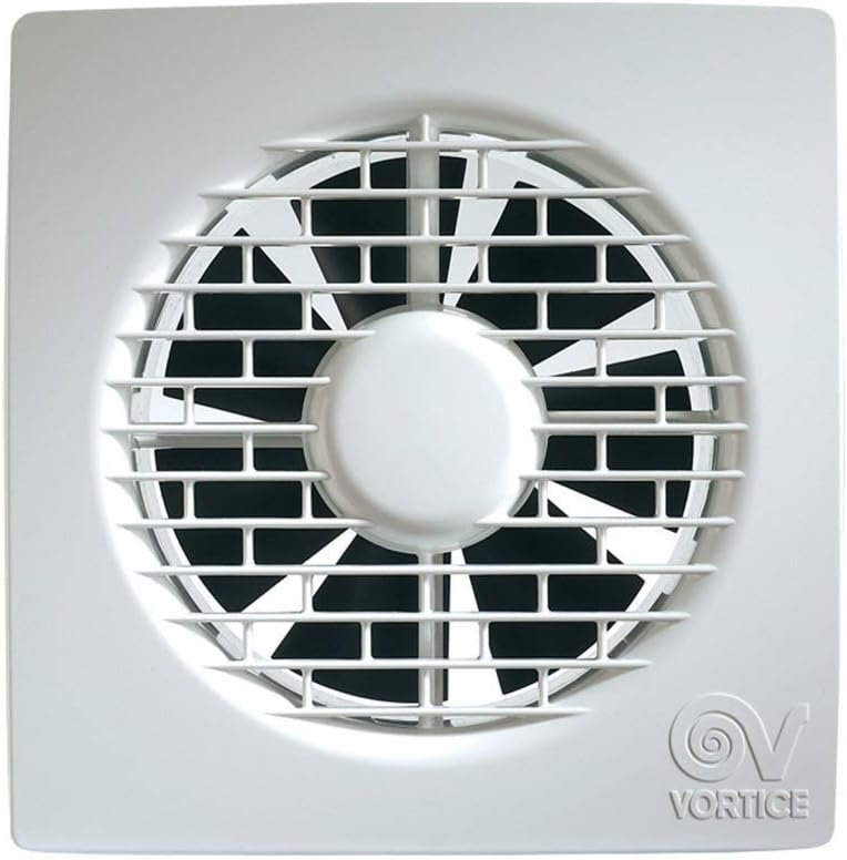 Vortice 11124 'Punto Filo' MF 120/5" Axial Utility Room Extractor Fan with Integral Back Draught Shutter (for use with 5"/125mm duct) - Image 3