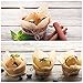 200 Pieces Tulip Cupcake Liner Baking Cups Paper Cupcake and Muffin Baking Cups for Weddings and Birthday (Brown and Nature Color)