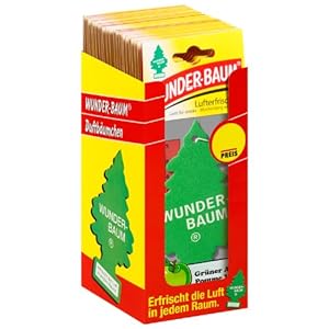 Wunder-Baum 134207/24 luchtverfrisser 24-delig box groen appel