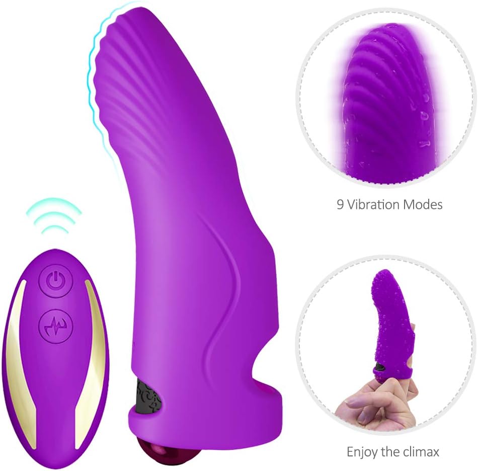 Portable Finger Wearable Vibranting Massage Kit for Woman Mini G Spotter Toys Easy to Carry 9 Speed Realisti Novelty G S-Po-tter Sucking Rabbit Vibebrator Toy for Women&Couples Waterproof Quiet