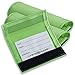Lewis N. Clark 3-Pack Luggage ID Handle Wrap, Green, One Size